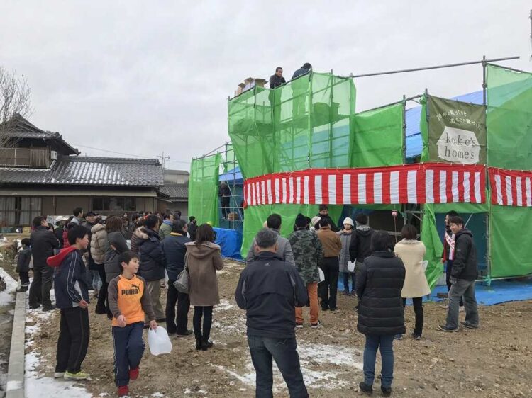 瑞浪市W様邸完成見学会、中津川市H様亭の上棟祭のお礼