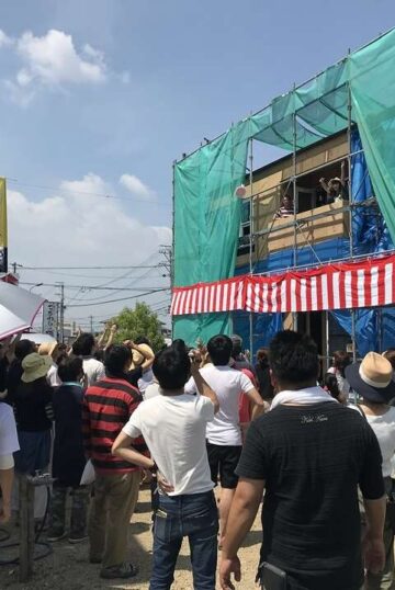 上棟祭り