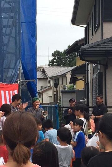 上棟祭り