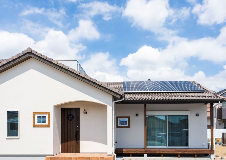 愛犬とのびのび暮らすあたたかい32坪の平屋